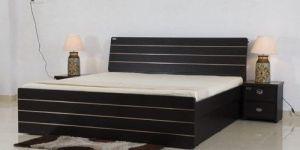 Oak Wood Double Bed