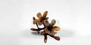 Brass Flower Paper Weight