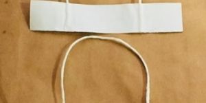 White Paper Rope Handle