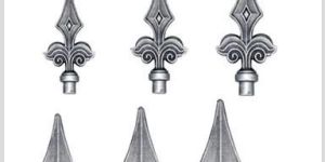 Wrought Iron Railheads