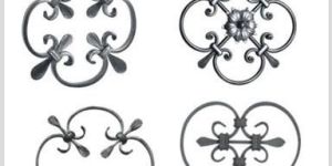 Wrought Iron Rosettes