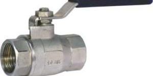 Ball Valves, Investment Casting, SS-304 Grade, Screwed, 1/2