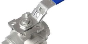 ZAC 3-Way Ball Valve Investment Casting SS