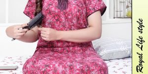 Pv a Line Fancy Nighty