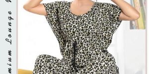 Rayon Kaftan Night Suit