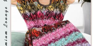 Rayon Kaftan Nighty