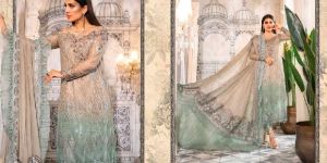 D5 Maria B Unstitched Suit