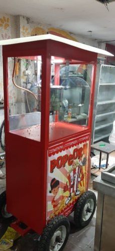 Trolley Popcorn Machine