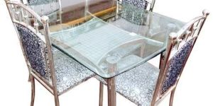 SS Dining Table Set