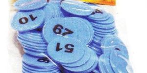 Plastic Printed Tokens