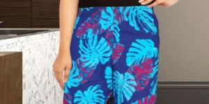 Ladies Printed Capri