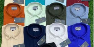 Mens Plain Formal Shirt