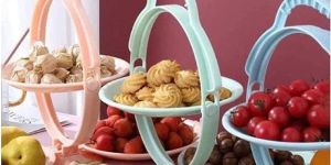 Foldable Fruit Plate Candy Dish