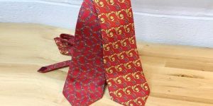 Printed Silk Tie