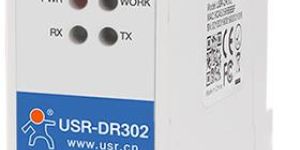 RS485 to Ethernet Converter DIN Rail Mount with MODBUS Option (DR302)