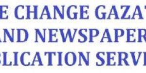 Name Change Gazette and Newspaper Services