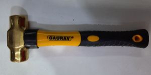 Brass Hammer with Fibre Handle