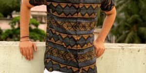 Rayon Printed Fabric