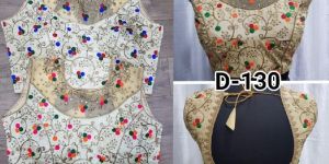 Silk Embroidered Women Embroidery Blouse