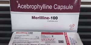Merilline-100 Acebrophylline 100 Mg Capsule