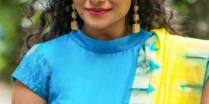 Silk High Neck Blouse