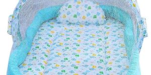 Baby Mattress with Mosquito Net