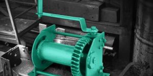 Manual Worm Gear Winch Machine