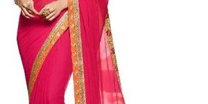 Soft Faux Chiffon Saree