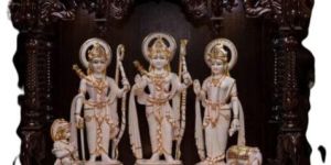 Marble RAM Darbar Statue