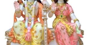 Marble RAM Sita Statue