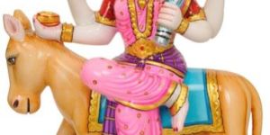 Marble Sheetla Mata Statue