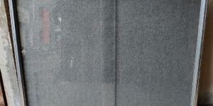 Sliding Glass Door Cover Notice Board with Lock