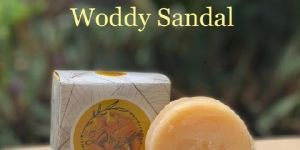 Drizzle Woody Sandal Handmade Soap