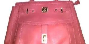 Ladies Leather Amilian Printed Handbag