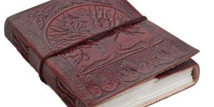 Tree of Life Embossed Genuine Leather Diary Travellers Notebook Journal