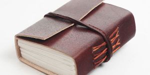 Rustic Brown Colored Genuine Leather Vintage Leather Diary Journal Notebook Writing Book