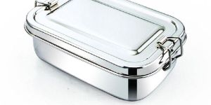 Stainless Steel Rectangular Lunch Box