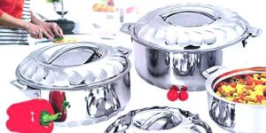 Sunflower Stainless Steel Casserole