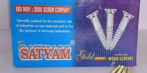 Satyam Gold Wood Screws