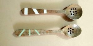 Wooden Spoon with Resin Handle