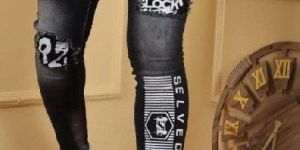 Mens Patchwork Jeans