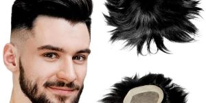 Mens Patch Hair Wig