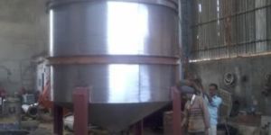 Stainless Steel Vertical Storage Tank