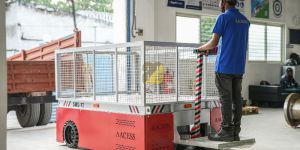 Hand Operated Electric Pallet Truck