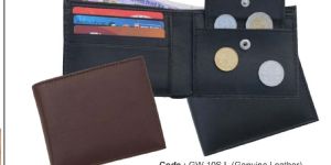 Mens Bifold Leather Wallet