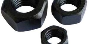 SS Black Phosphate Coated Hex Nut