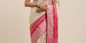 ORGNZA126 Banarasi Organza Sarees