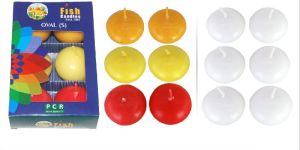 Water Floating Candle Oval (S)