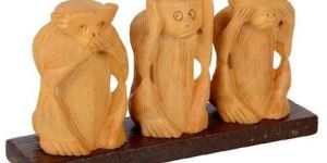 WOODEN MONKEY SET
