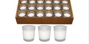 Shot Glass Round Candle